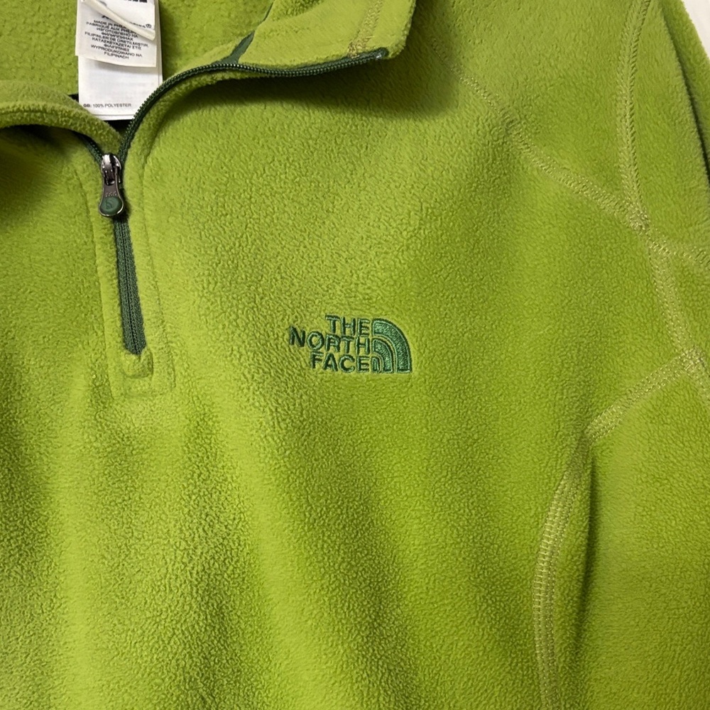 The North Face Lime Green Fleece Jacket